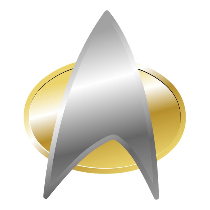 Starfleet Commbadge from the 2360s by Kris Trigwell